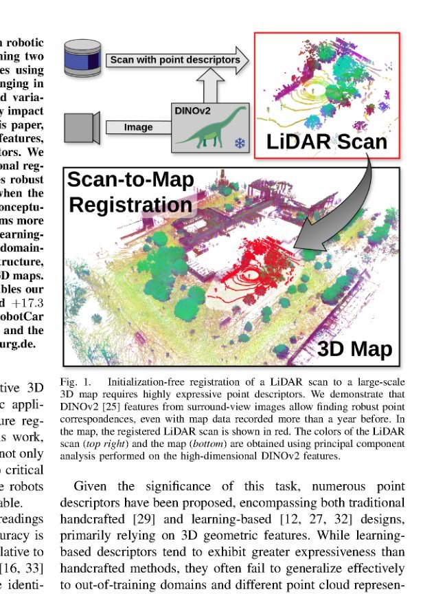 LiDAR Registration with Visual Foundation Models figure