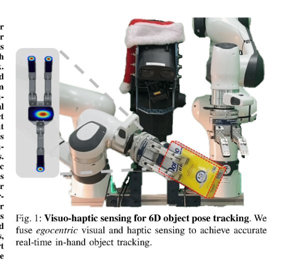 V-HOP: Visuo-Haptic 6D Object Pose Tracking figure