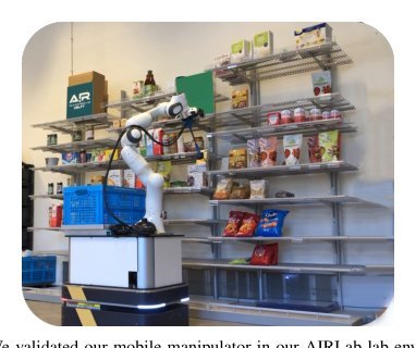 Demonstrating Adaptive Mobile Manipulation in Retail Environments figure