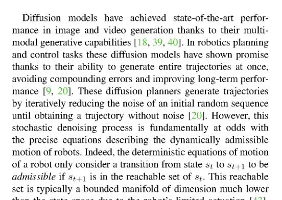 DDAT: Diffusion Policies Enforcing Dynamically Admissible Robot Trajectories figure