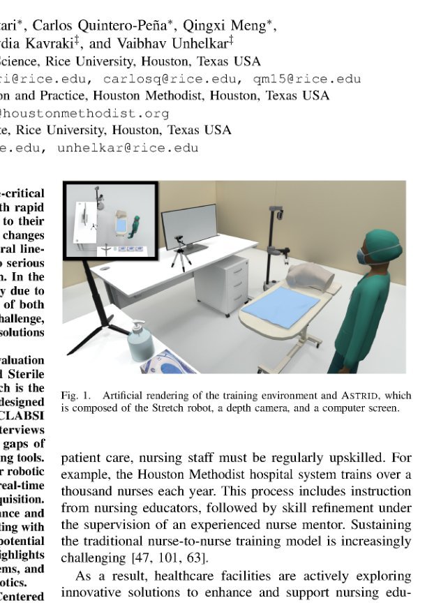 ASTRID: A Robotic Tutor for Nurse Training to Reduce Healthcare-Associated Infections figure