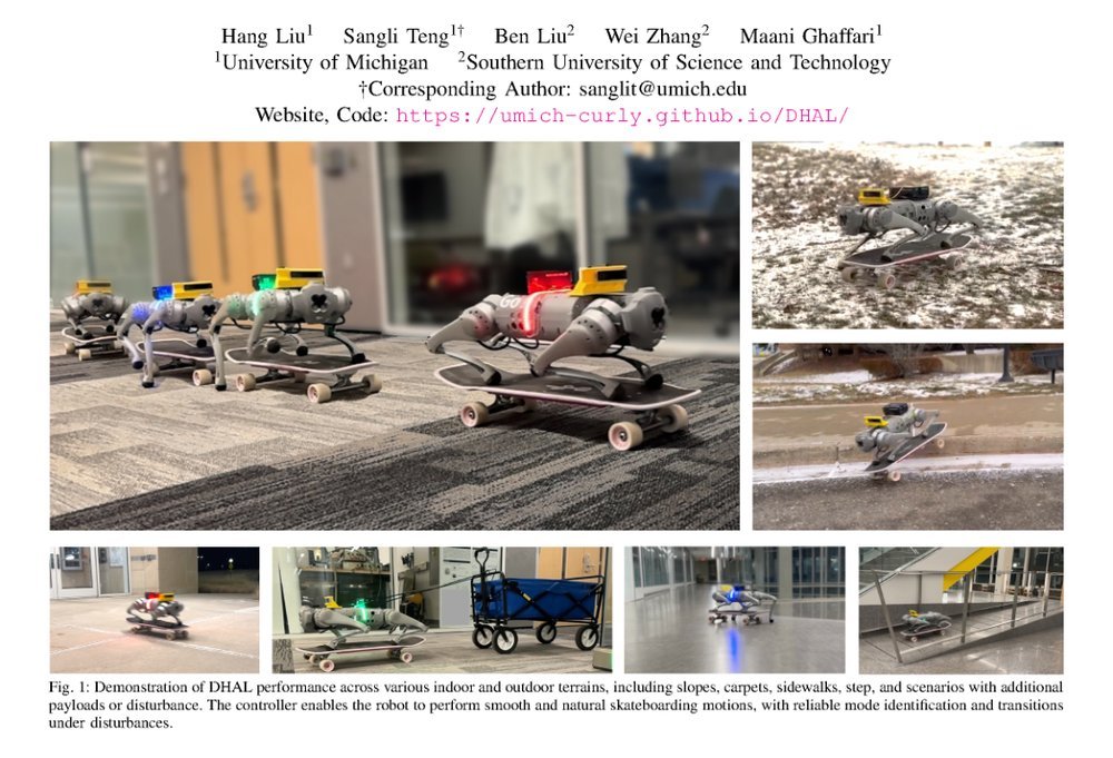 Discrete-Time Hybrid Automata Learning: Legged Locomotion Meets Skateboarding figure