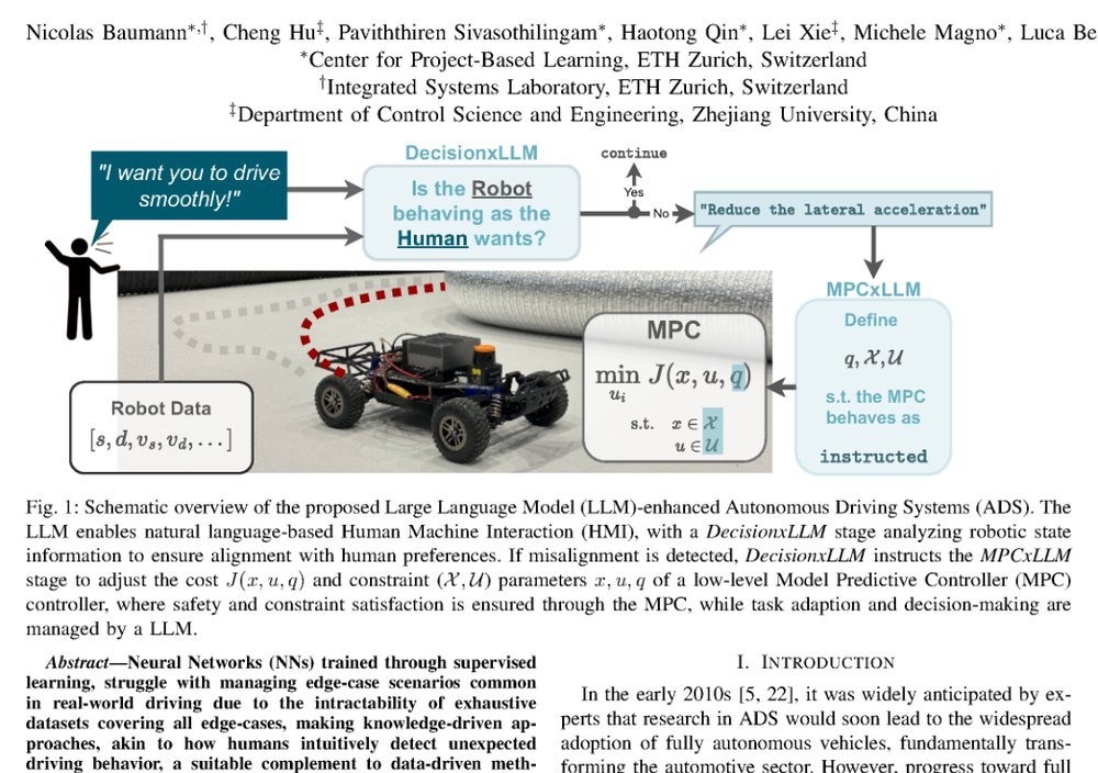 Enhancing Autonomous Driving Systems with On-Board Deployed Large Language Models figure