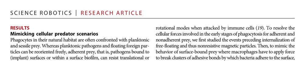 Robotically controlled microprey to resolve initial attack modes preceding phagocytosis Figure 1