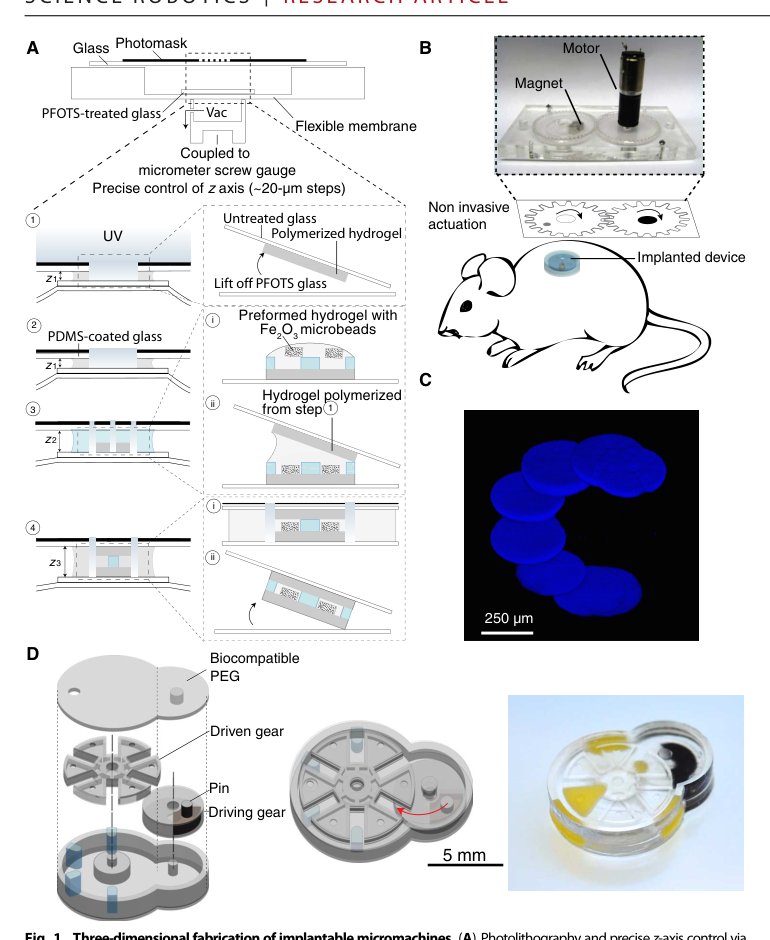 Additive manufacturing of hydrogel-based materials for next-generation implantable medical devices Figure 1