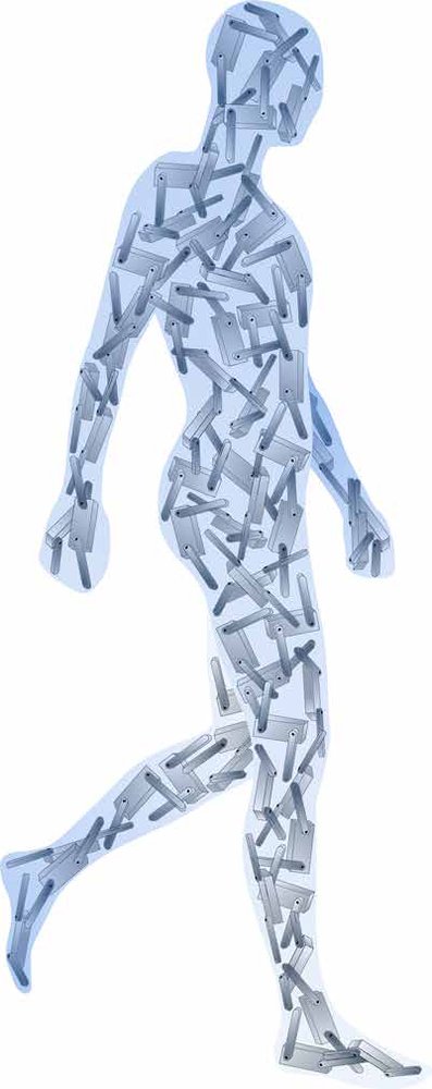 A robot made of robots: Emergent transport and control of a smarticle ensemble Figure 1