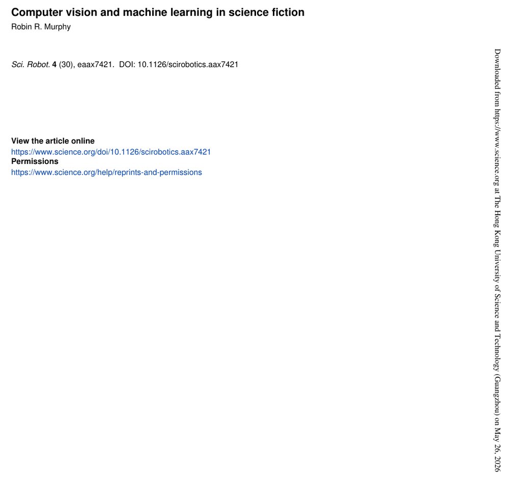 Computer vision and machine learning in science fiction Figure 1