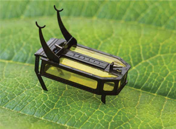 Integrating chemical fuels and artificial muscles for untethered microrobots Figure 1