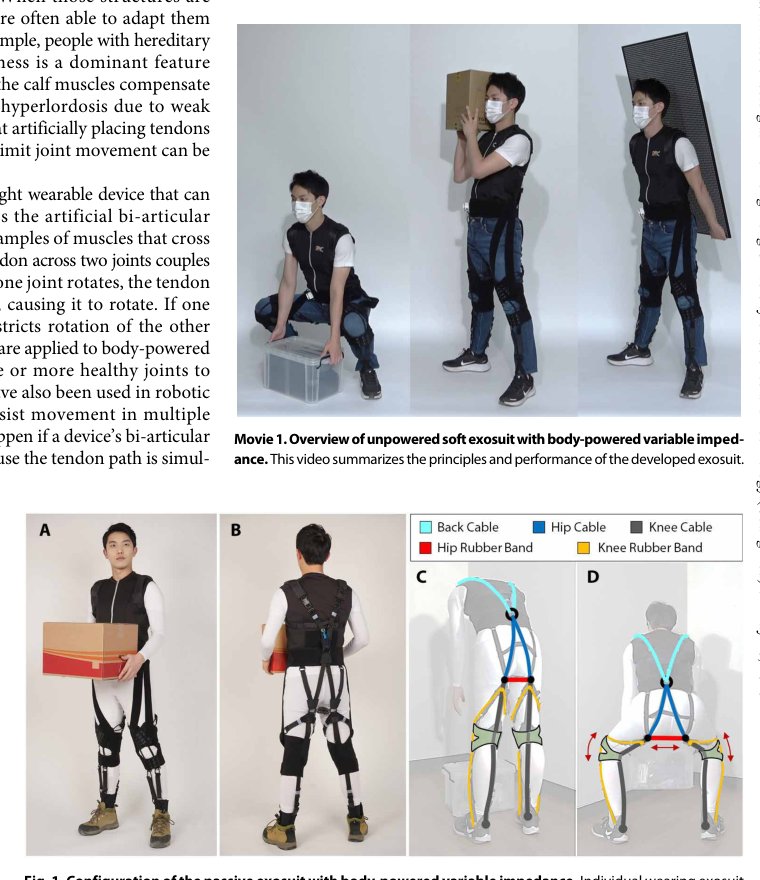 Body-powered variable impedance: An approach to augmenting humans with a passive device by reshaping lifting posture Figure 1