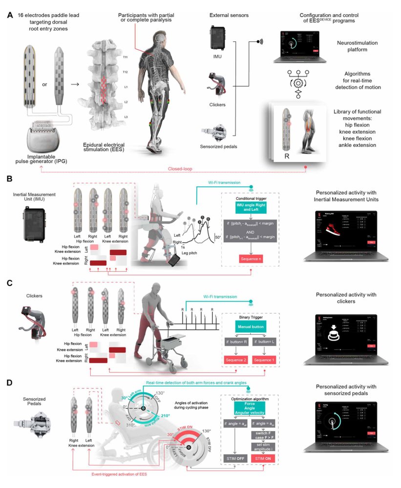 Augmenting rehabilitation robotics with spinal cord neuromodulation: A proof of concept Figure 1