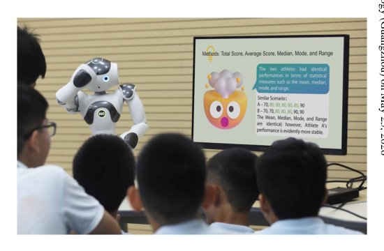 Observing a robot peer’s failures facilitates students’ classroom learning Figure 1