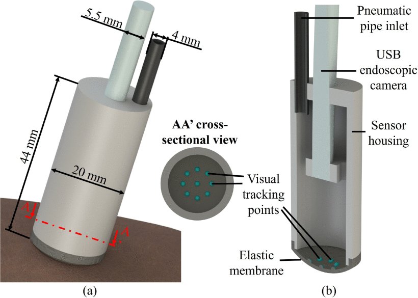Soft-Tipped Sensor With Compliance Control for Elasticity Sensing and Palpation Figure 1