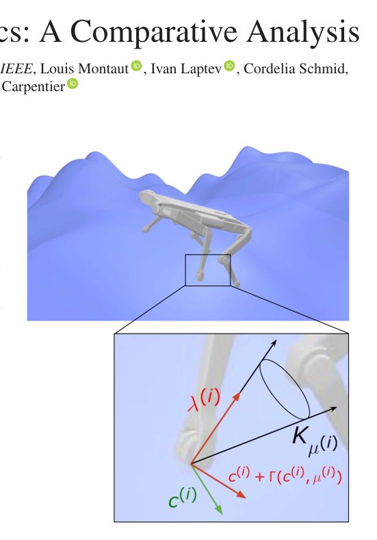Contact Models in Robotics: A Comparative Analysis Figure 1