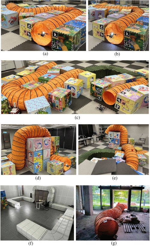 Autonomous Flights Inside Narrow Tunnels Figure 1