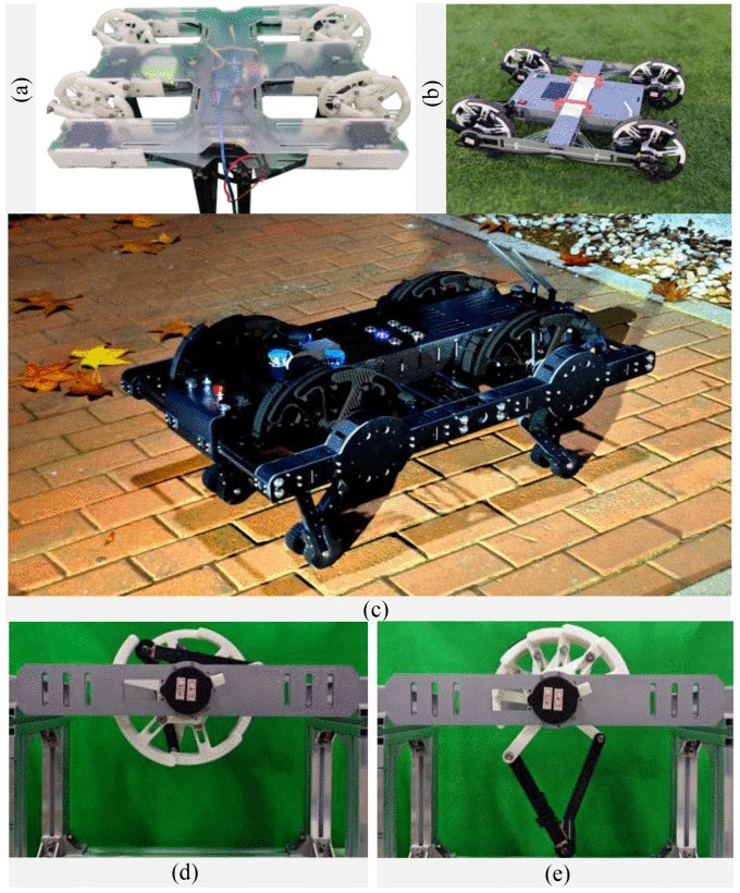 From Concept to Field Trials: Design, Analysis, and Evaluation of a Novel Quadruped Robot With Deformable Wheel–Foot Structure Figure 1