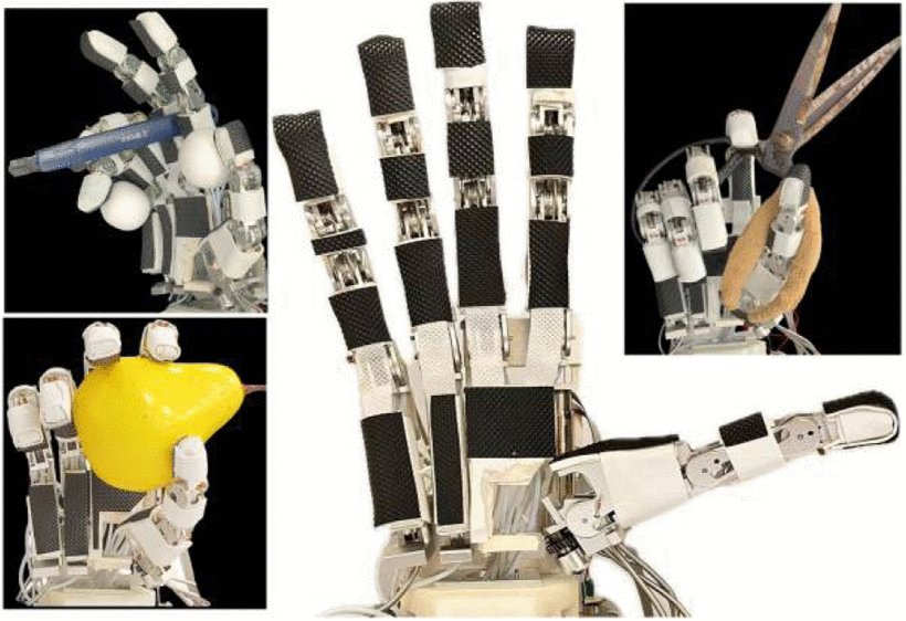 Design and Implementation of an Anthropomorphic Robotic Hand With Key Kinematic Properties of the Human Hand Figure 1