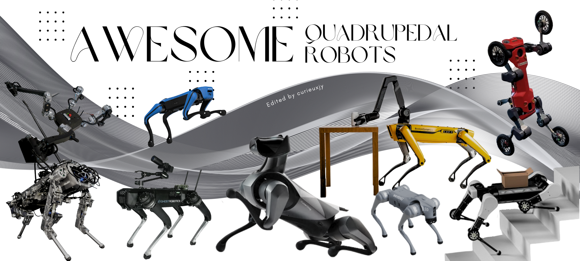 Awesome Quadrupedal Robots cover